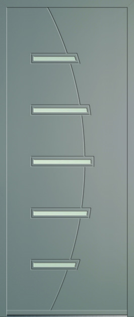 Porte - Gamme - Aluminium - Isobloc - Catherine