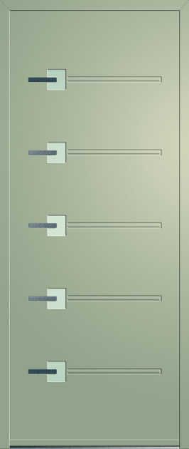 Porte - Gamme - Aluminium - Isobloc - Clara