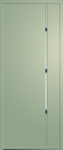 Porte - Gamme - Aluminium - Isobloc - Isais