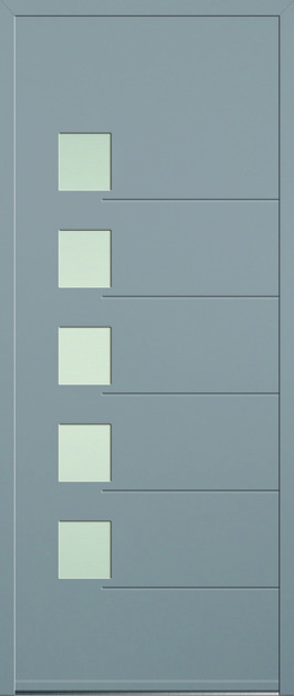 Porte - Gamme - Aluminium - Isobloc - Lucie