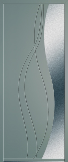 Porte - Gamme - Aluminium - Isobloc - Romane