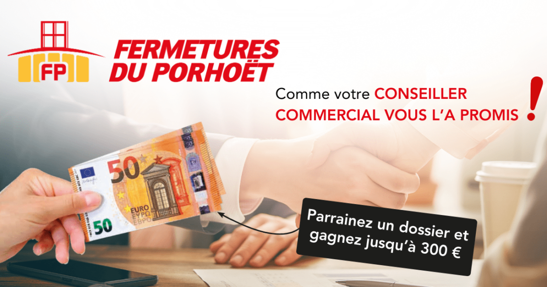 Offre parrainage Fermeture du Porhoet